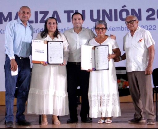 Tramits M S De Parejas Yucatecas Formalizan Su Uni N Con El